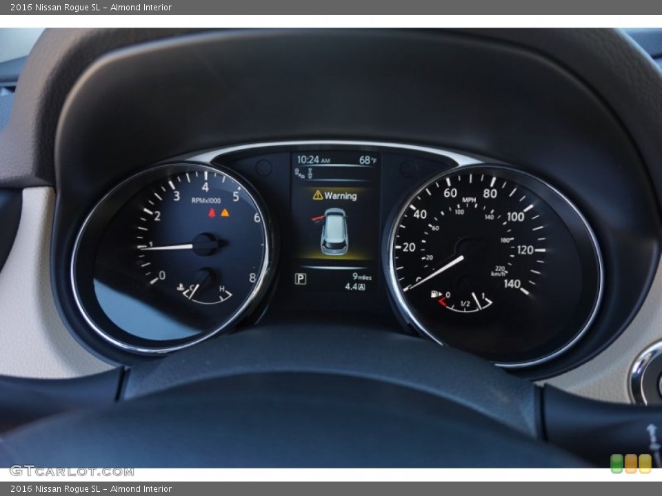 Almond Interior Gauges for the 2016 Nissan Rogue SL #108178300