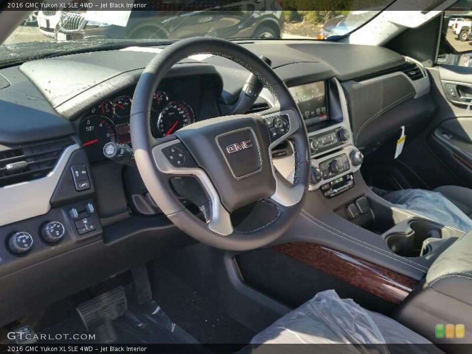 Jet Black 2016 GMC Yukon Interiors