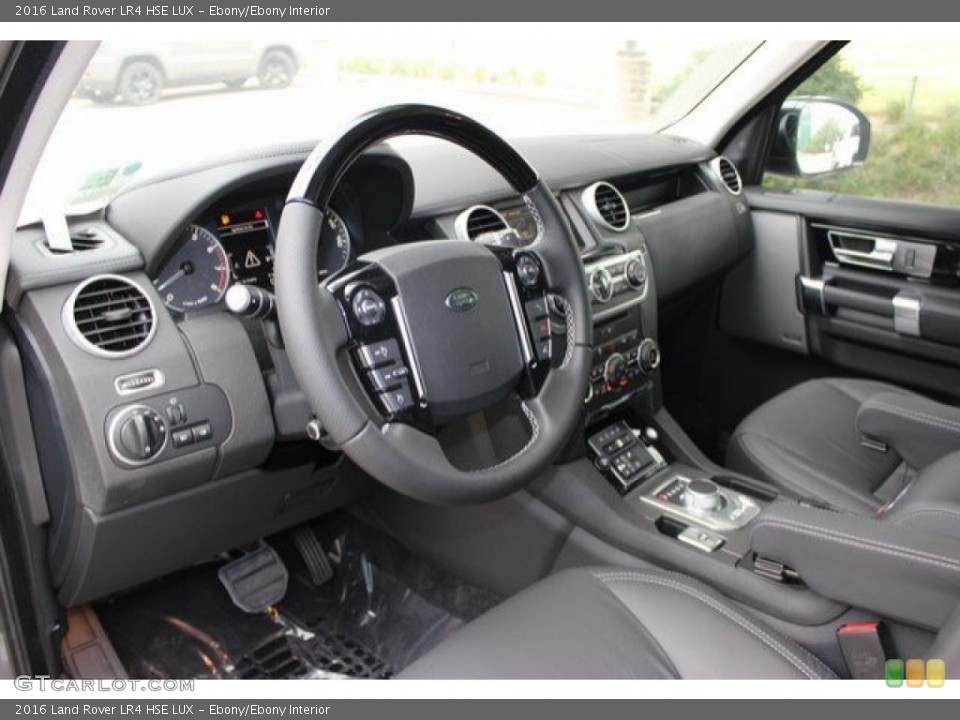 Ebony/Ebony 2016 Land Rover LR4 Interiors