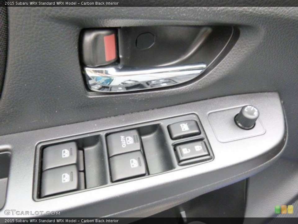 Carbon Black Interior Controls for the 2015 Subaru WRX  #108200459