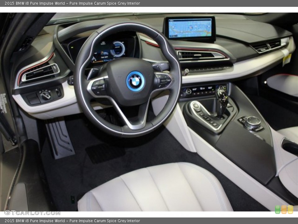 Pure Impulse Carum Spice Grey Interior Prime Interior for the 2015 BMW i8 Pure Impulse World #108201656
