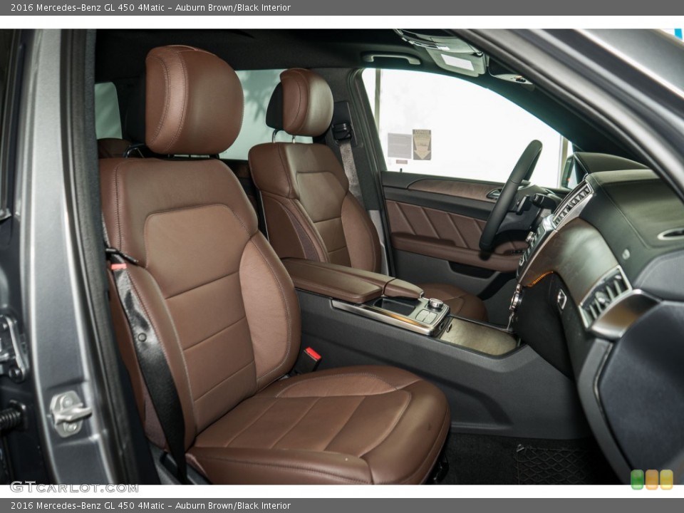 Auburn Brown/Black Interior Photo for the 2016 Mercedes-Benz GL 450 4Matic #108202792