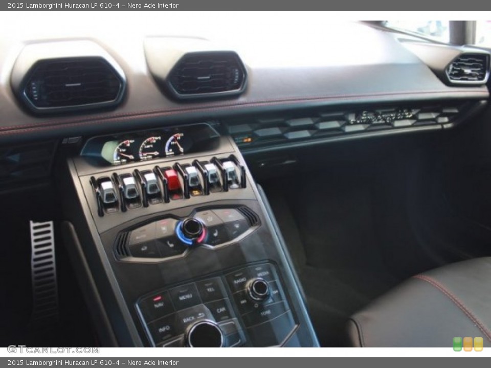 Nero Ade Interior Controls for the 2015 Lamborghini Huracan LP 610-4 #108203476