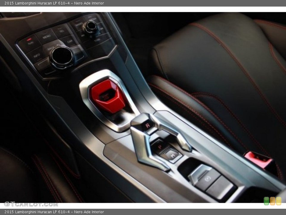 Nero Ade Interior Controls for the 2015 Lamborghini Huracan LP 610-4 #108203497