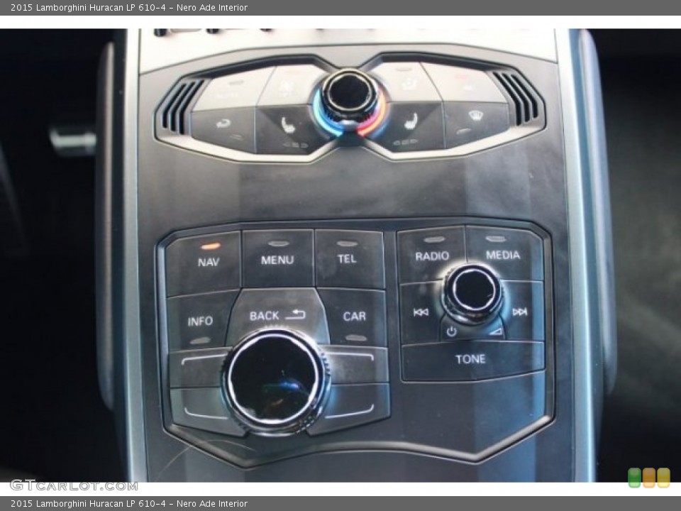 Nero Ade Interior Controls for the 2015 Lamborghini Huracan LP 610-4 #108203536