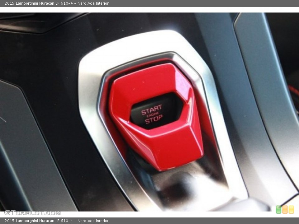Nero Ade Interior Controls for the 2015 Lamborghini Huracan LP 610-4 #108203548