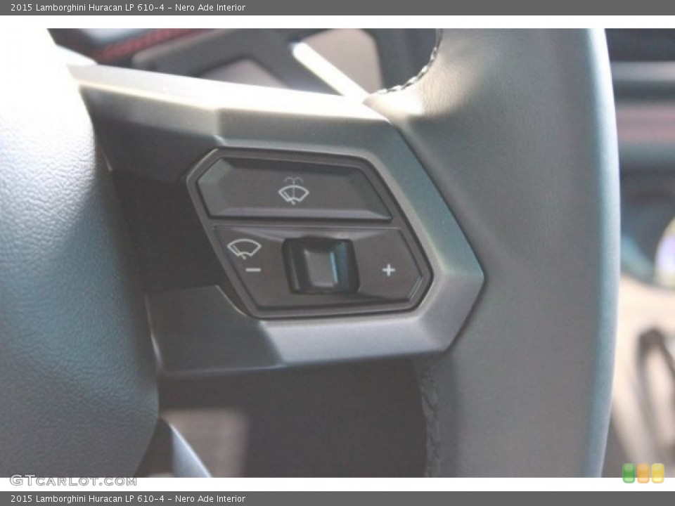 Nero Ade Interior Controls for the 2015 Lamborghini Huracan LP 610-4 #108203727