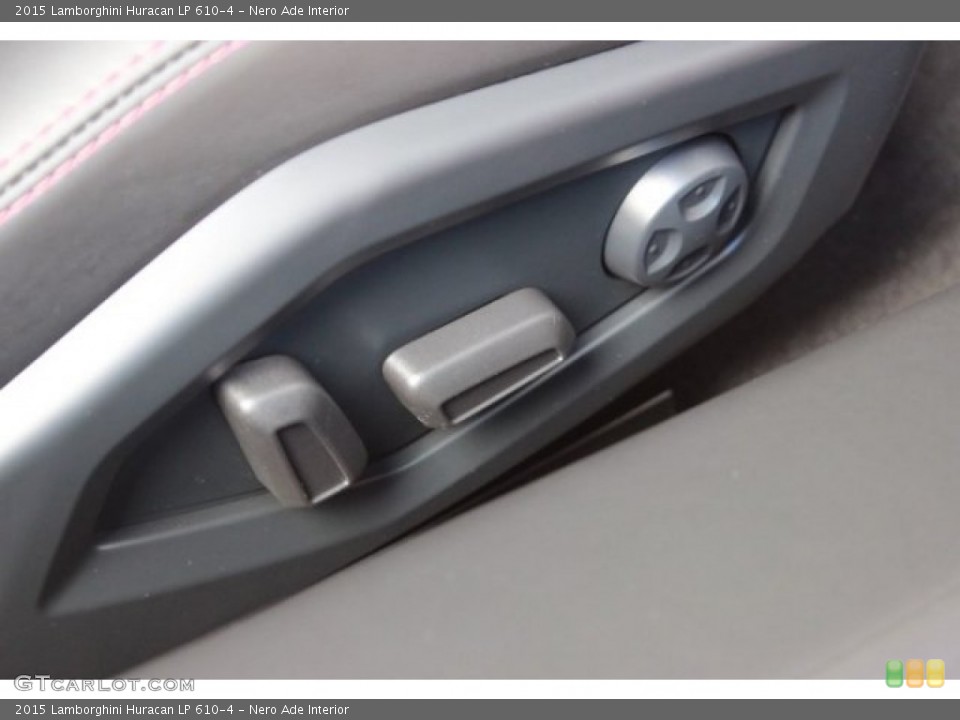 Nero Ade Interior Controls for the 2015 Lamborghini Huracan LP 610-4 #108203842