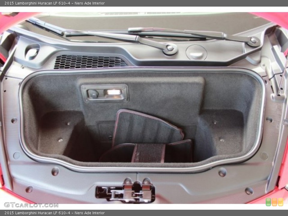 Nero Ade Interior Trunk for the 2015 Lamborghini Huracan LP 610-4 #108203905