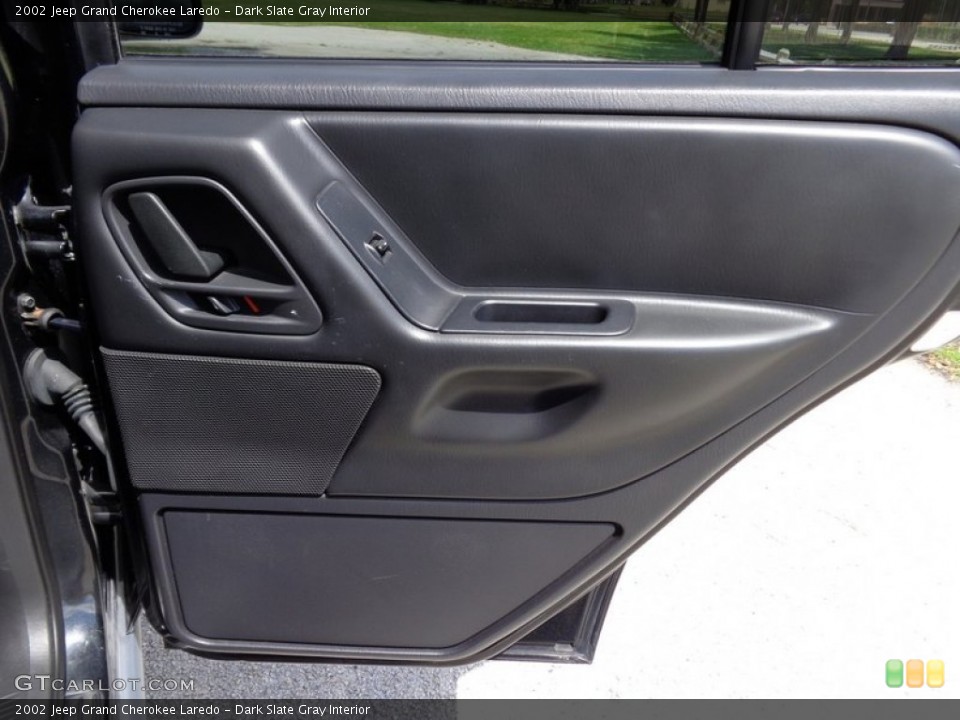 Dark Slate Gray Interior Door Panel for the 2002 Jeep Grand Cherokee Laredo #108206991