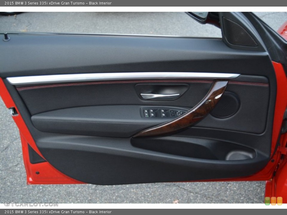 Black Interior Door Panel for the 2015 BMW 3 Series 335i xDrive Gran Turismo #108213057