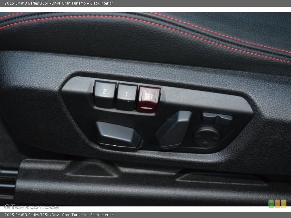 Black Interior Controls for the 2015 BMW 3 Series 335i xDrive Gran Turismo #108213153