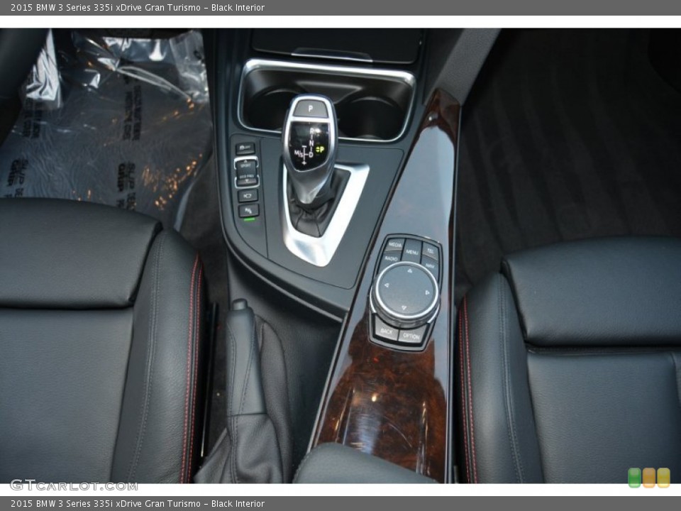 Black Interior Controls for the 2015 BMW 3 Series 335i xDrive Gran Turismo #108213261