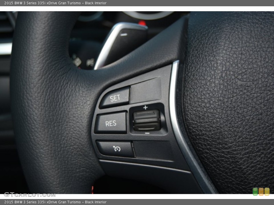 Black Interior Controls for the 2015 BMW 3 Series 335i xDrive Gran Turismo #108213307