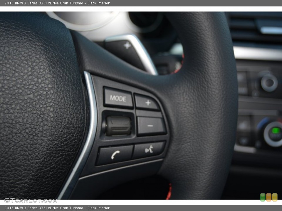 Black Interior Controls for the 2015 BMW 3 Series 335i xDrive Gran Turismo #108213327