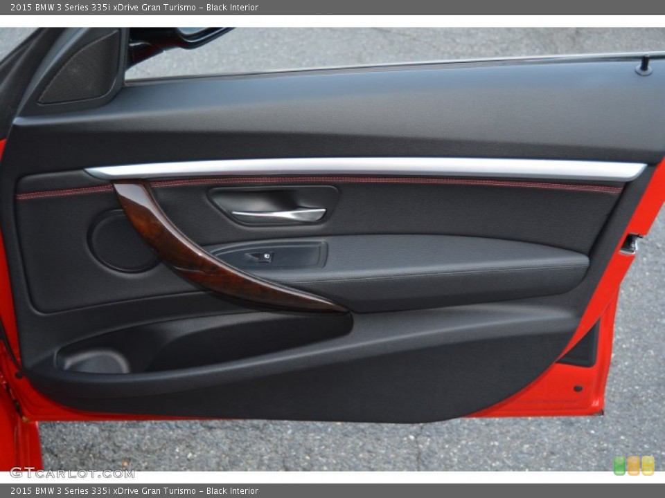 Black Interior Door Panel for the 2015 BMW 3 Series 335i xDrive Gran Turismo #108213471