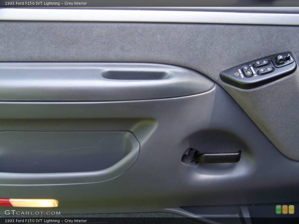 Grey Interior Door Panel for the 1993 Ford F150 SVT Lightning #10822349