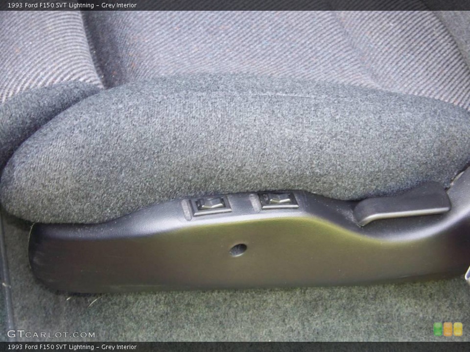 Grey Interior Front Seat for the 1993 Ford F150 SVT Lightning #10822359