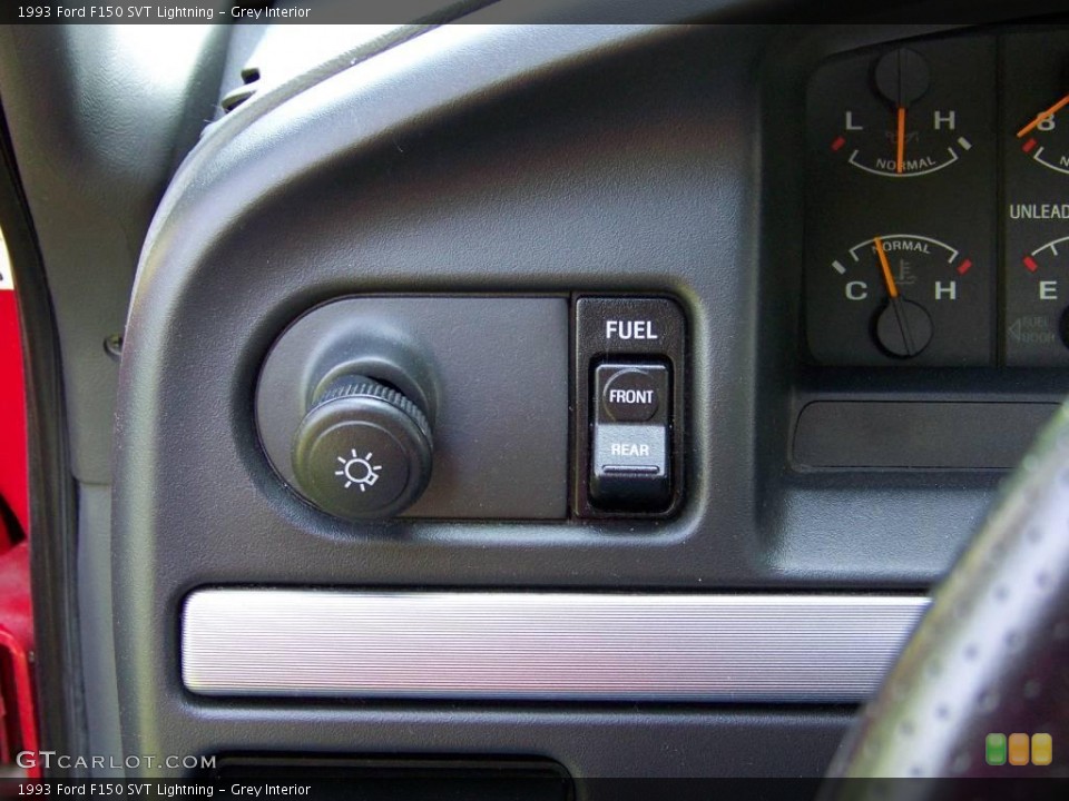 Grey Interior Controls for the 1993 Ford F150 SVT Lightning #10822374