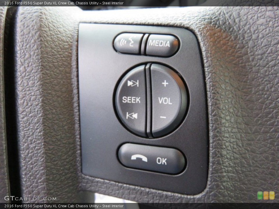 Steel Interior Controls for the 2016 Ford F550 Super Duty XL Crew Cab Chassis Utility #108223995