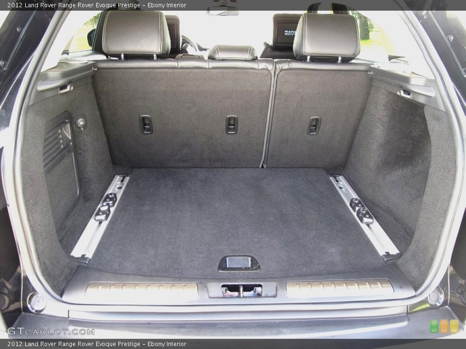 Ebony Interior Trunk for the 2012 Land Rover Range Rover Evoque Prestige #108238542