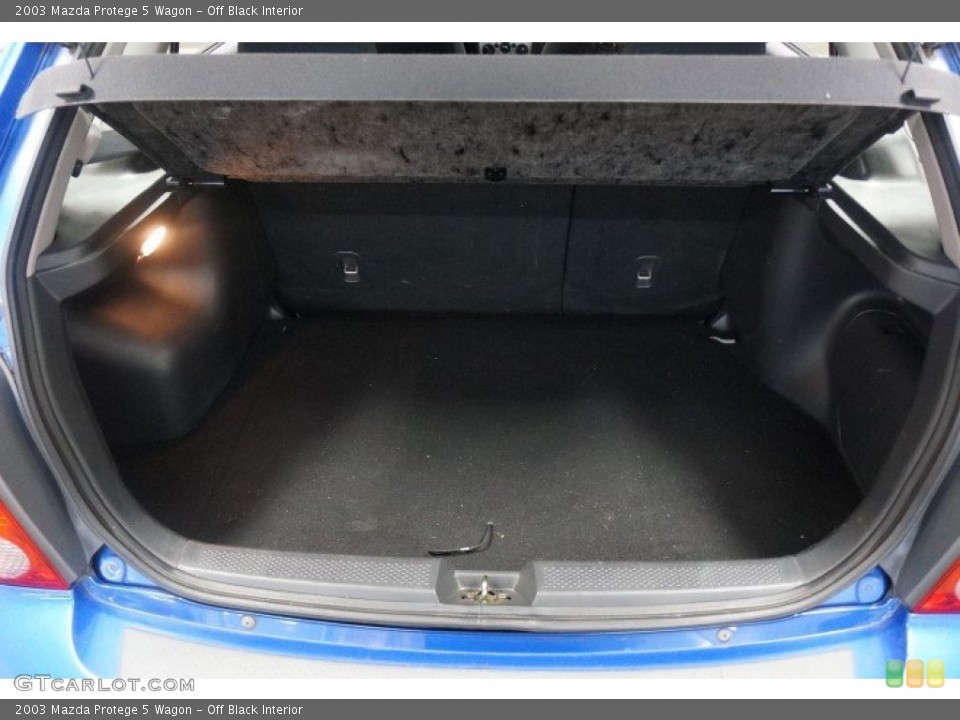 Off Black Interior Trunk for the 2003 Mazda Protege 5 Wagon #108245961