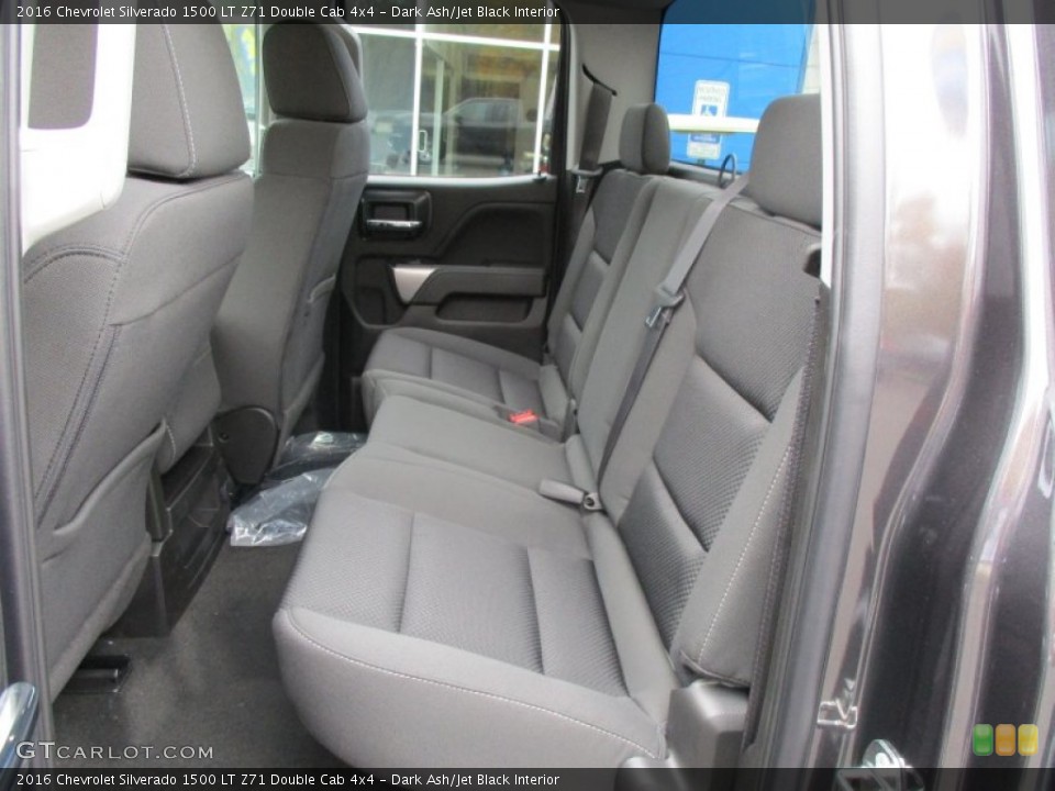 Dark Ash/Jet Black Interior Rear Seat for the 2016 Chevrolet Silverado 1500 LT Z71 Double Cab 4x4 #108246537