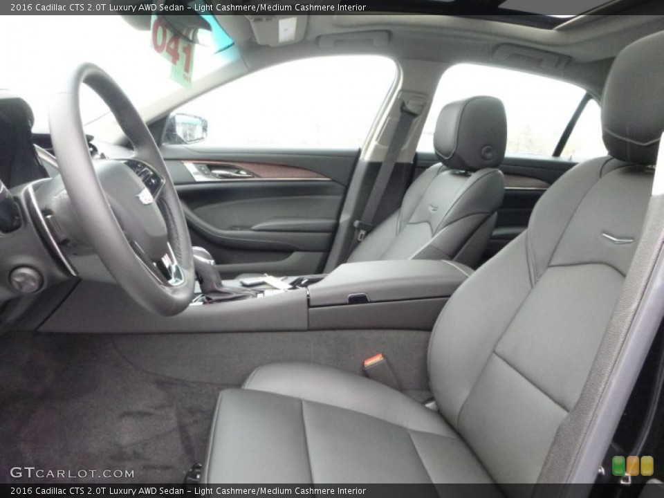 Light Cashmere/Medium Cashmere Interior Photo for the 2016 Cadillac CTS 2.0T Luxury AWD Sedan #108249285