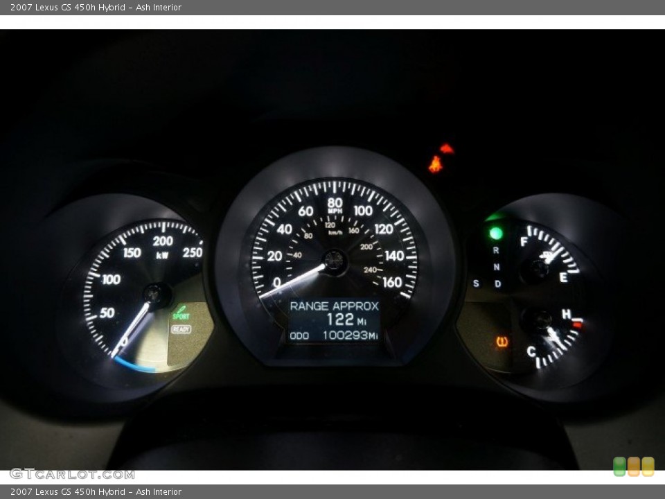 Ash Interior Gauges for the 2007 Lexus GS 450h Hybrid #108256464