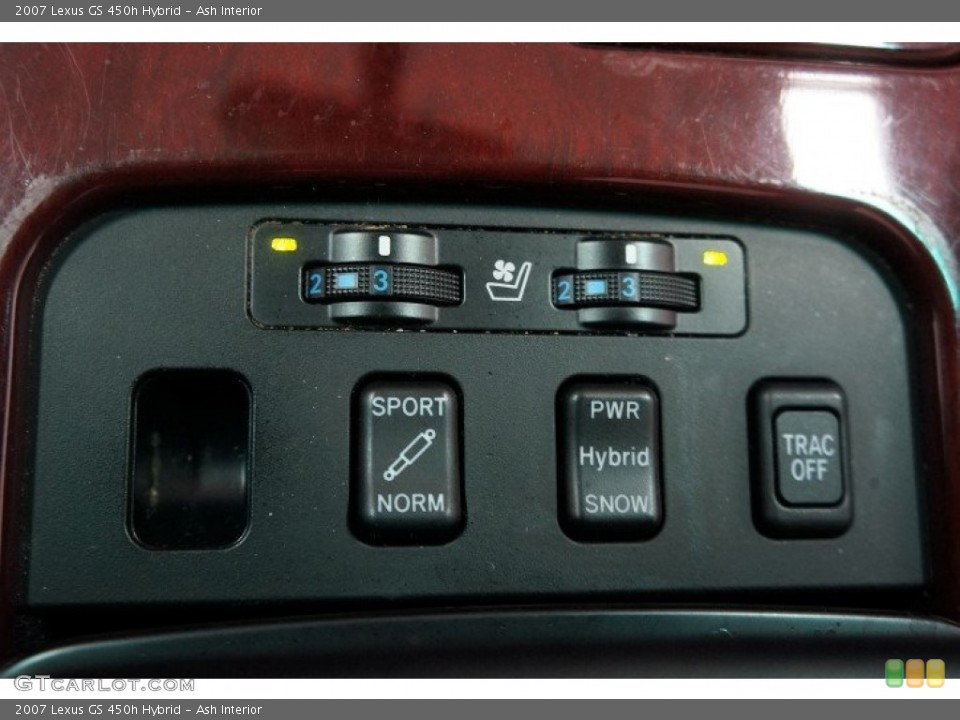 Ash Interior Controls for the 2007 Lexus GS 450h Hybrid #108256536