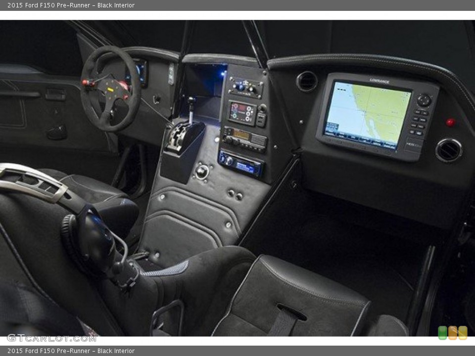 Black Interior Dashboard for the 2015 Ford F150 Pre-Runner #108260315
