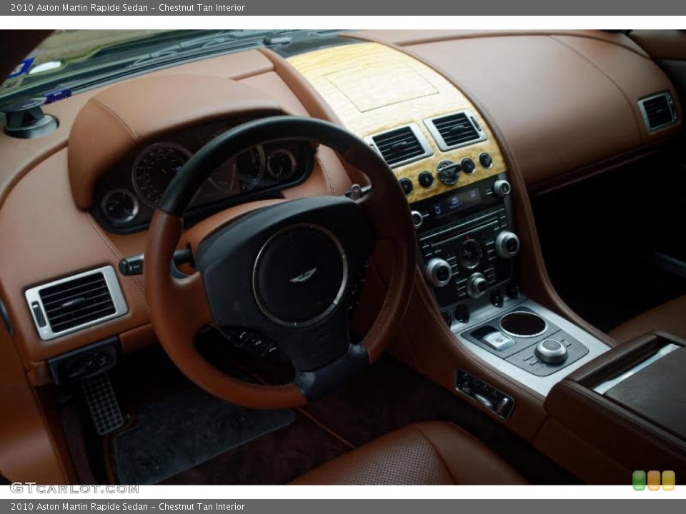 Chestnut Tan Interior Photo for the 2010 Aston Martin Rapide Sedan #108260675