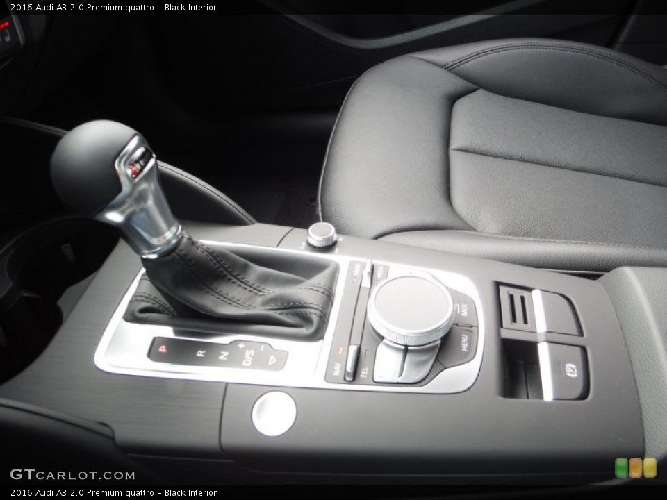 Black Interior Transmission for the 2016 Audi A3 2.0 Premium quattro #108262697