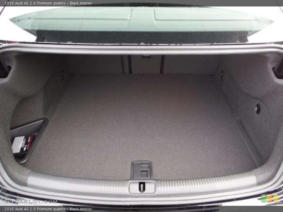 Black Interior Trunk for the 2016 Audi A3 2.0 Premium quattro #108262889