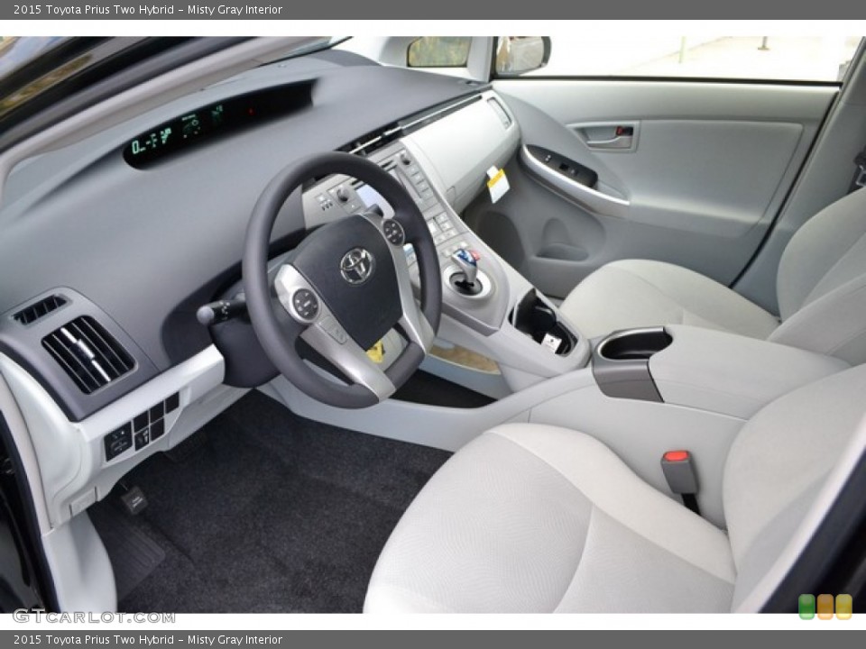 Misty Gray Interior Photo for the 2015 Toyota Prius Two Hybrid #108267767