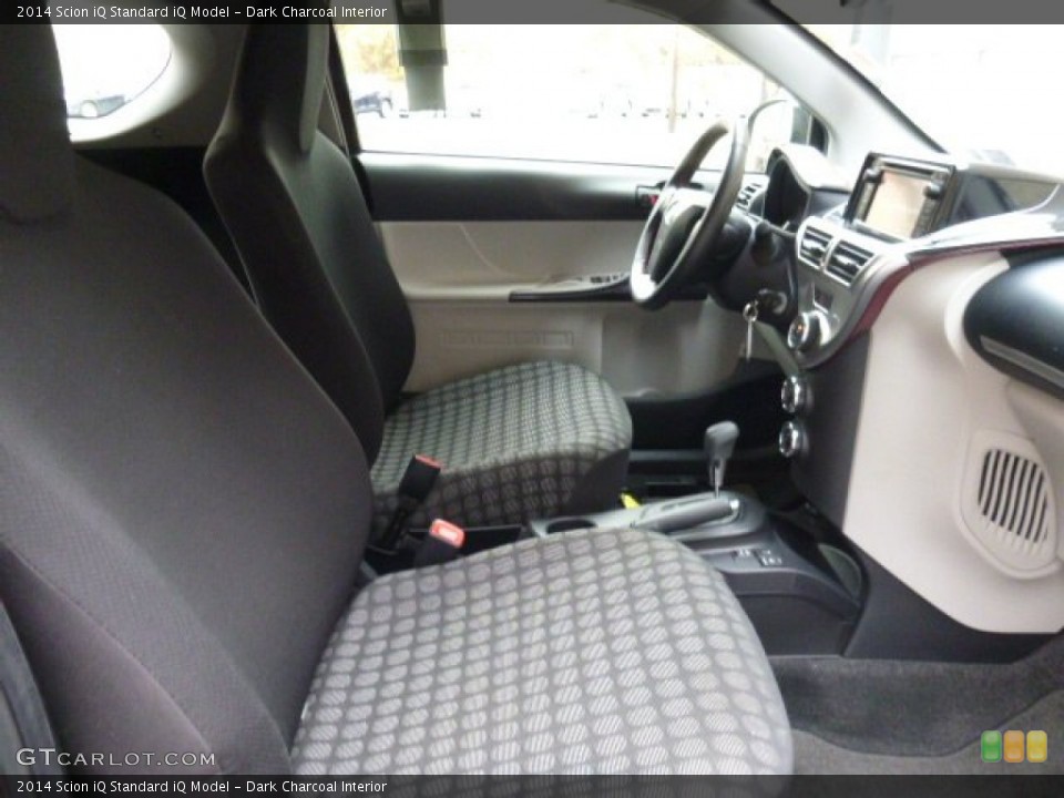 Dark Charcoal Interior Front Seat for the 2014 Scion iQ  #108273182