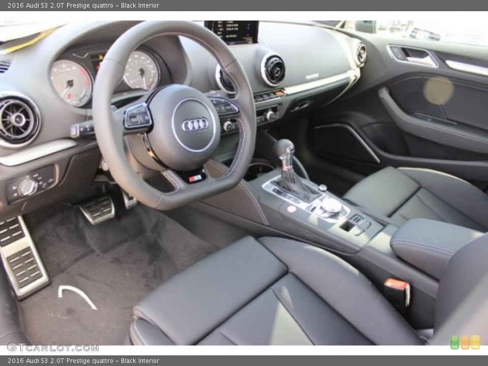 Black Interior Prime Interior for the 2016 Audi S3 2.0T Prestige quattro #108277031