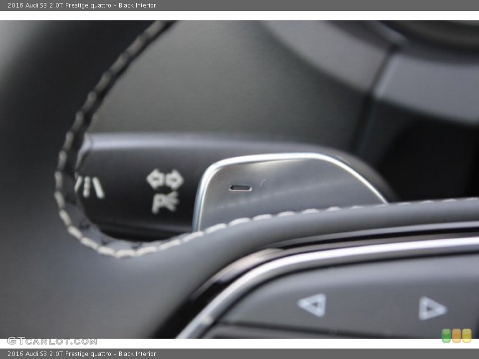 Black Interior Transmission for the 2016 Audi S3 2.0T Prestige quattro #108277285