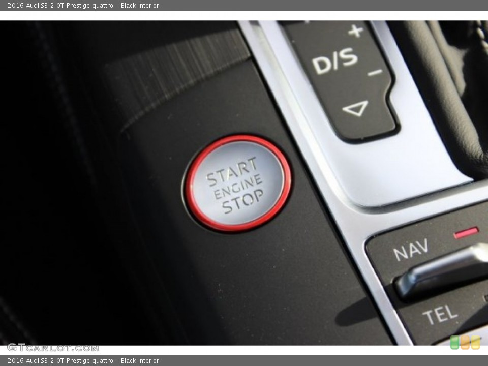 Black Interior Controls for the 2016 Audi S3 2.0T Prestige quattro #108278398