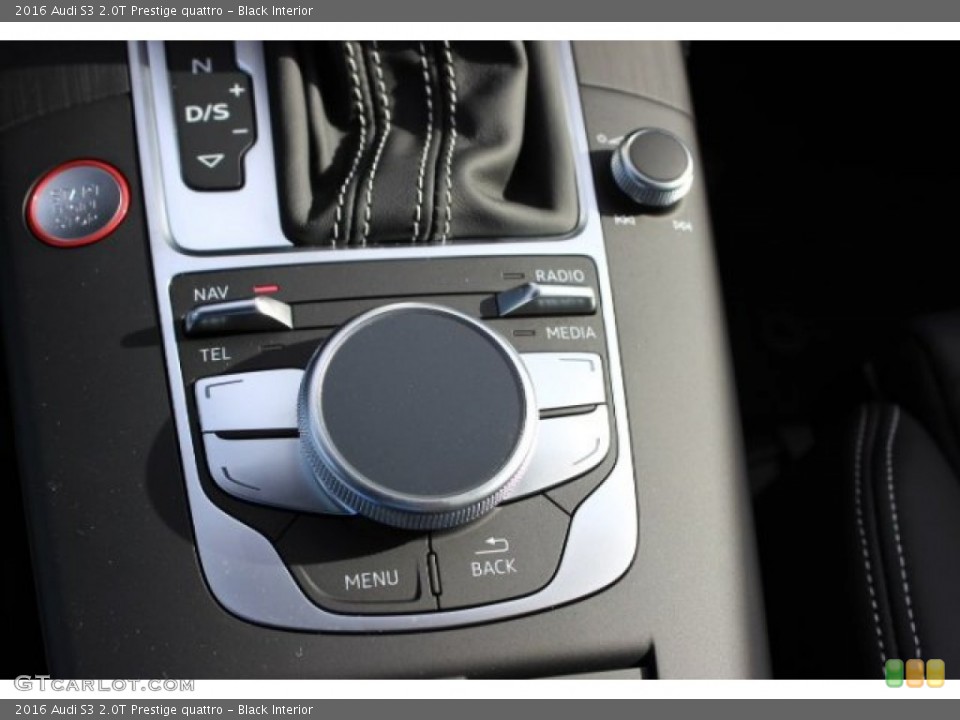 Black Interior Controls for the 2016 Audi S3 2.0T Prestige quattro #108278414