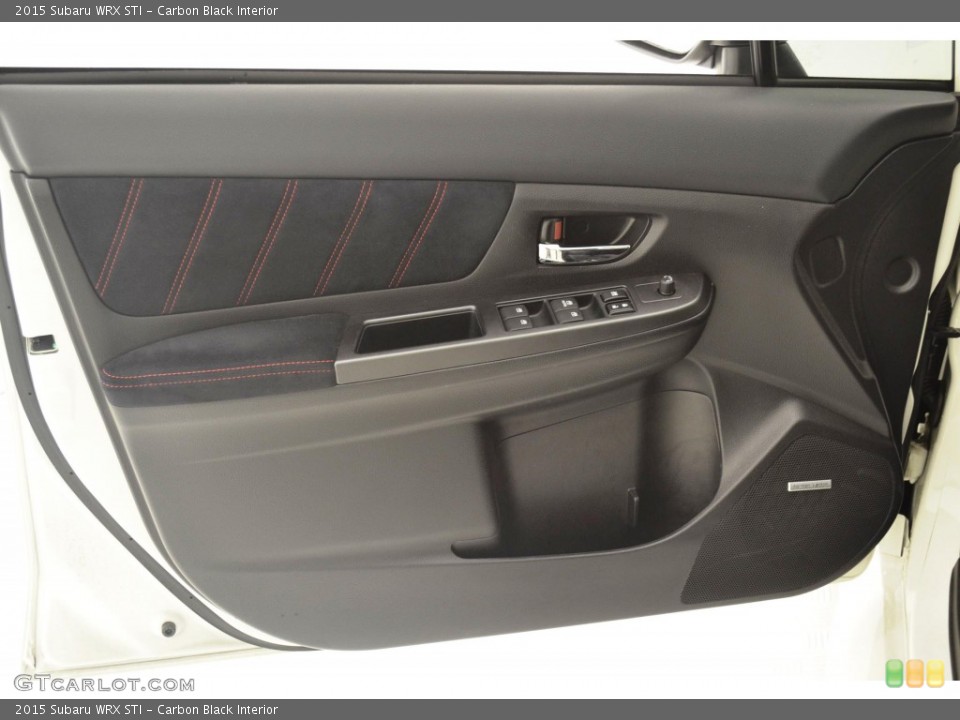 Carbon Black Interior Door Panel for the 2015 Subaru WRX STI #108279391