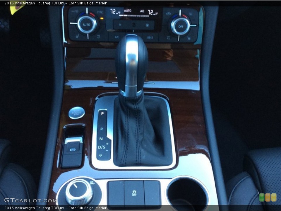 Corn Silk Beige Interior Transmission for the 2016 Volkswagen Touareg TDI Lux #108280757