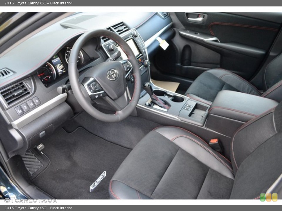 Black Interior Prime Interior for the 2016 Toyota Camry XSE #108285656