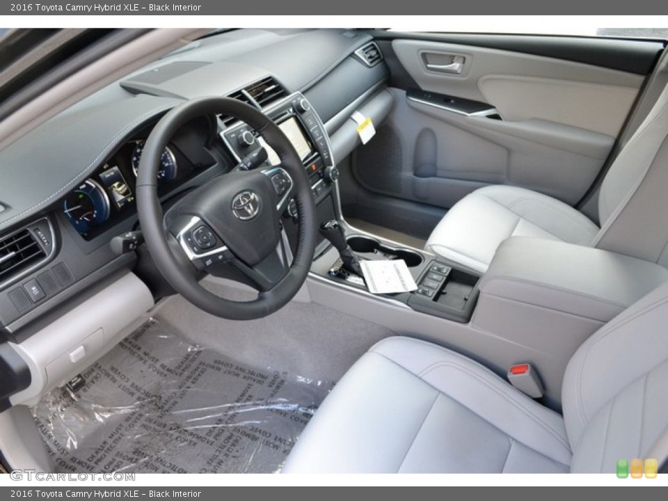 Black Interior Prime Interior for the 2016 Toyota Camry Hybrid XLE #108285893