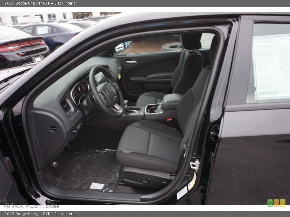 Black Interior Photo for the 2016 Dodge Charger R/T #108289968