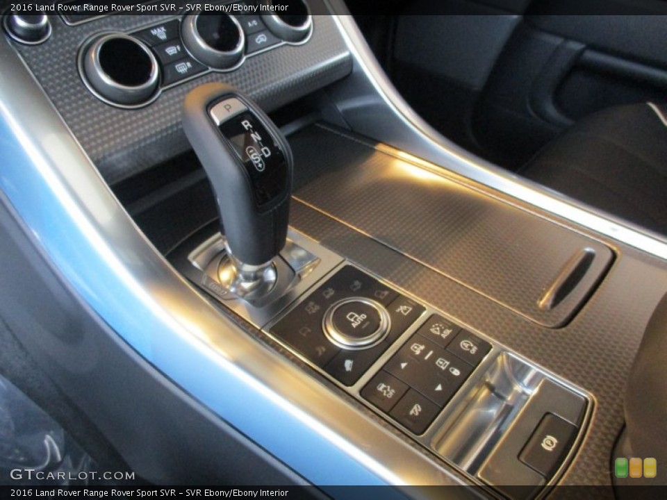 SVR Ebony/Ebony Interior Transmission for the 2016 Land Rover Range Rover Sport SVR #108291978