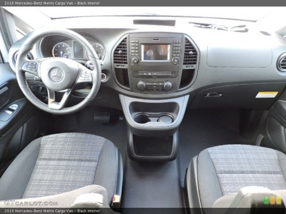 Black Interior Dashboard for the 2016 Mercedes-Benz Metris Cargo Van #108303654