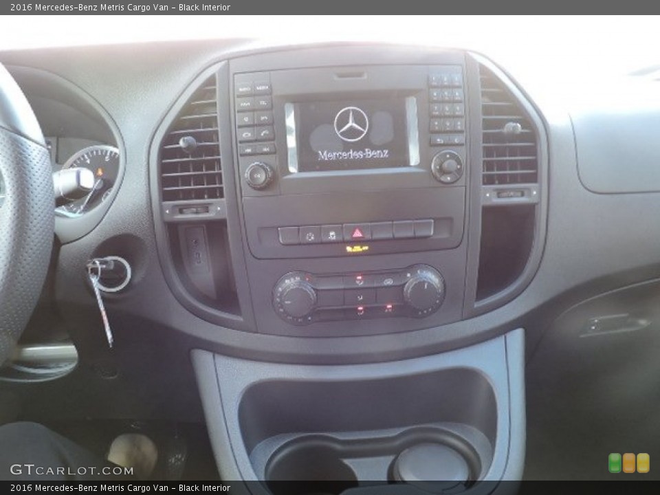 Black Interior Controls for the 2016 Mercedes-Benz Metris Cargo Van #108303672