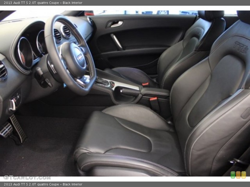 Black Interior Front Seat for the 2013 Audi TT S 2.0T quattro Coupe #108304965