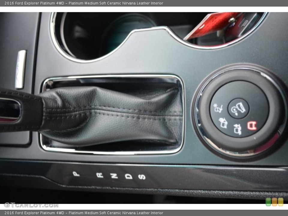 Platinum Medium Soft Ceramic Nirvana Leather Interior Transmission for the 2016 Ford Explorer Platinum 4WD #108313428